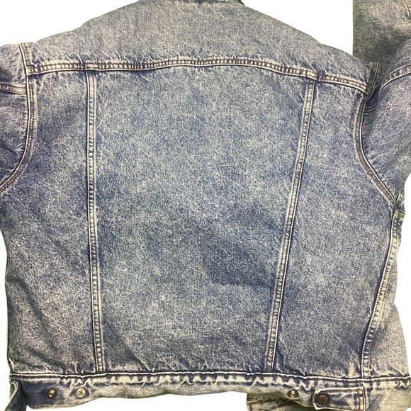 Vintage Levi’s Sherpa lined 80/90s denim jacket - Picture 4 of 7